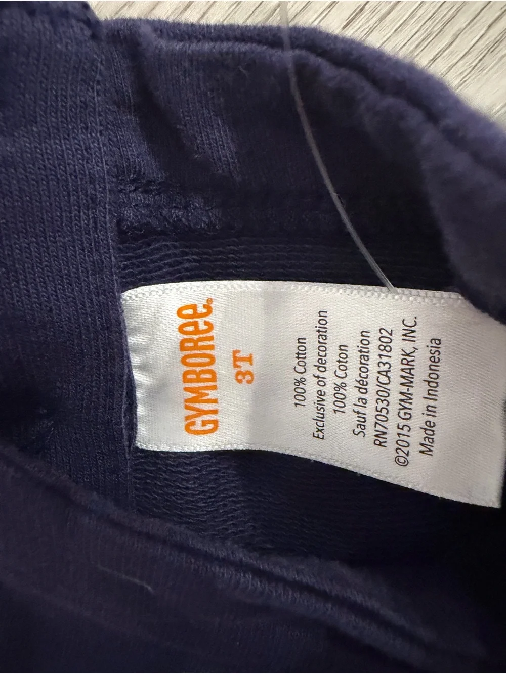 Gymboree Navy, White & Pink Bow-Trim Casual Girls Dress